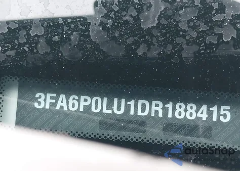 2013 Ford Fusion Hybrid Se from USA, damaged, VIN 3FA6P0LU1DR188415